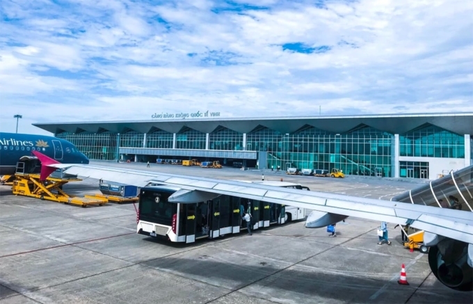 Cảng hàng không quốc tế Vinh. Ảnh:Tâm Phạm