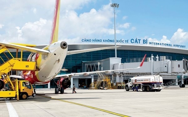 Sân bay quốc tế Cát Bi. Ảnh: Xuân Hoa