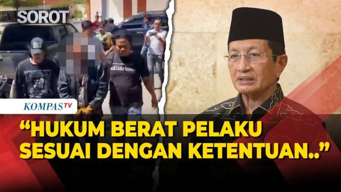 lobangpipis Menag Nasaruddin Minta Pendiri Ponpes Pati Tersangka Perkosa Santri Dihukum berat banget