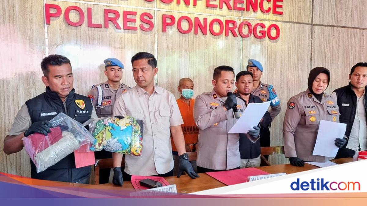 lobangpipis cowok 55 Tahun di Ponorogo ditahan gegara Perkosa Anak Sejak 2023