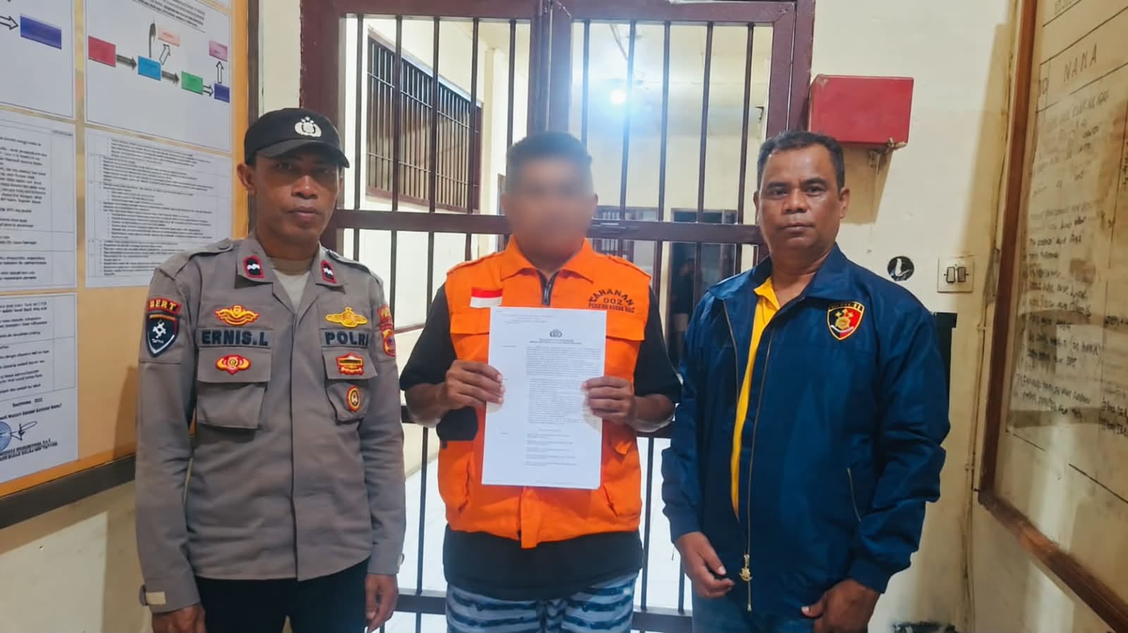 lobangpipis disinyalir Perkosa Anak Kandung, Pria 48 Tahun Ditahan Polres SBB