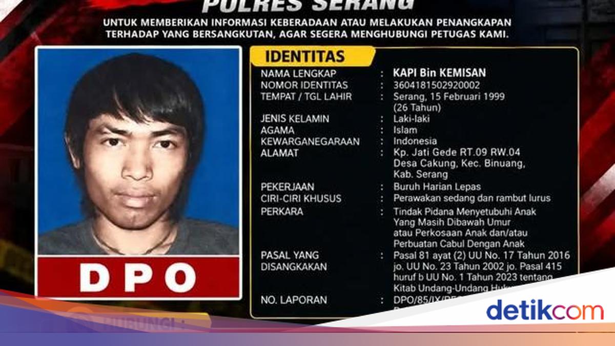 lobangpipis diperkirakan Perkosa Adik Ipar hingga Hamil, Pria di Serang memasuki DPO
